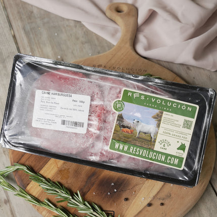 Hamburguesa de Res Orgánica x 10 und (1 kg) | Resvolucion