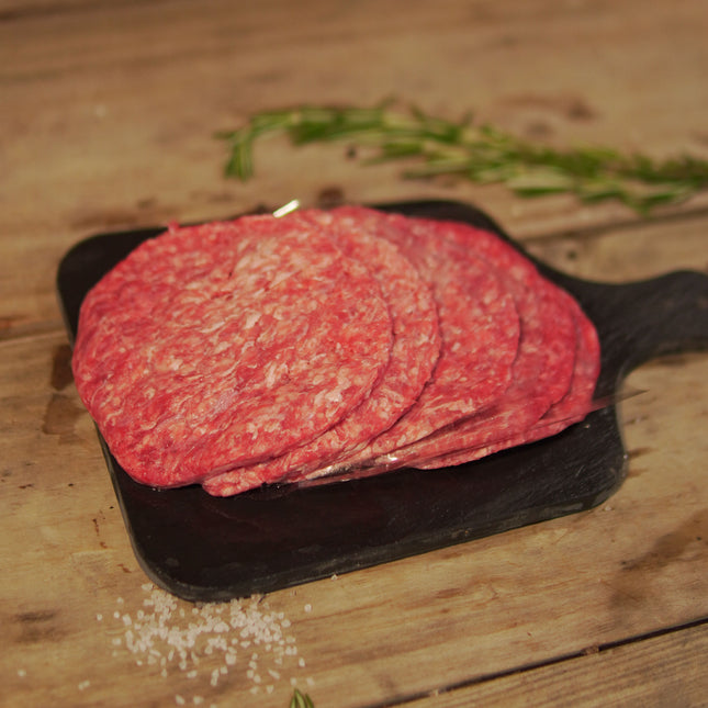 Carne de Hamburguesa de Res x 1kg 10 Und