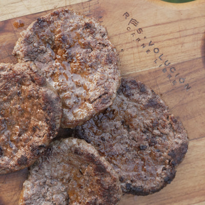 Carne de Hamburguesa de Res x 1kg 10 Und